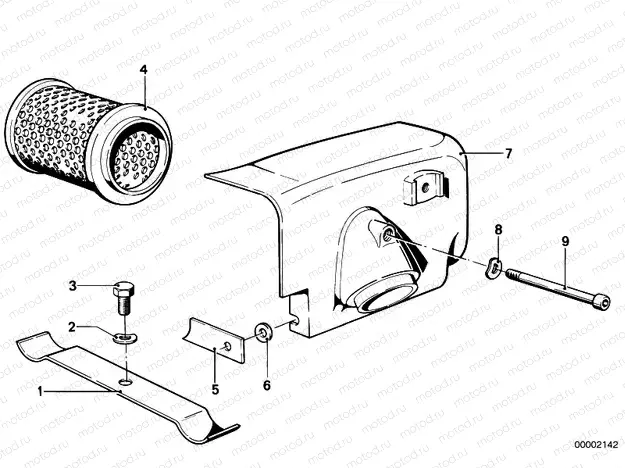 Air cleaner housing