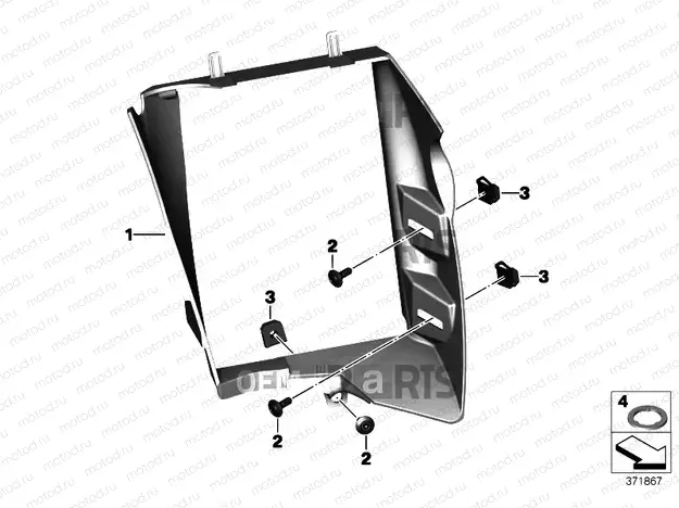 AIR DUCTING, RADIATOR