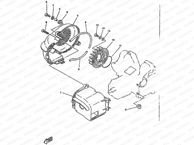 AIR SHROUD & FAN