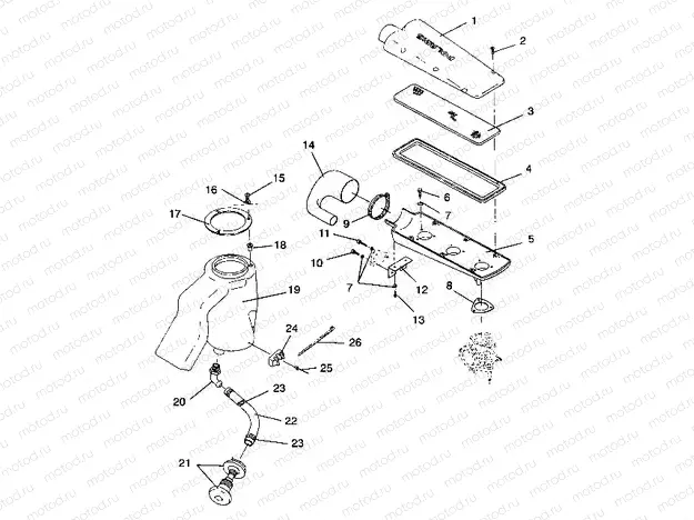 AIR VENT SL 750 / B934070 (4924752475017A) | AIR VENT SL 750 / B934070 (4924752475017A)
