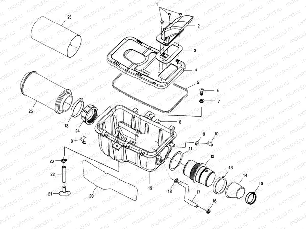 AIRBOX - A01CK32AA (4964086408A014) | AIRBOX - A01CK32AA (4964086408A014)