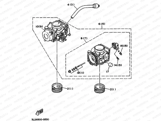 ALTERNATE (INTAKE,CARBURETOR) FOR CHE