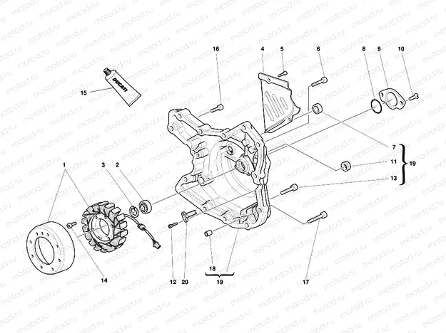 ALTERNATOR COVER