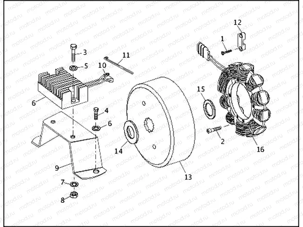 ALTERNATOR & REGULATOR