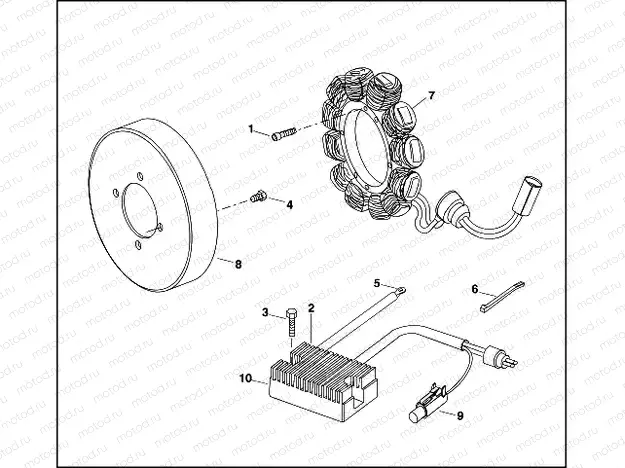 ALTERNATOR & REGULATOR