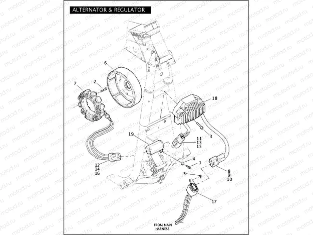 ALTERNATOR & REGULATOR