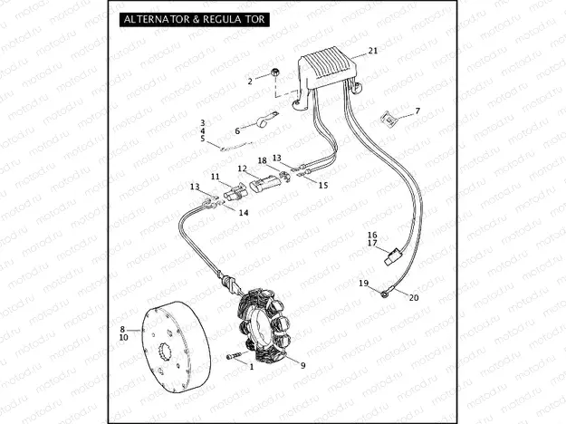 ALTERNATOR & REGULATOR
