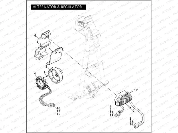 ALTERNATOR & REGULATOR