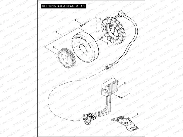 ALTERNATOR & REGULATOR