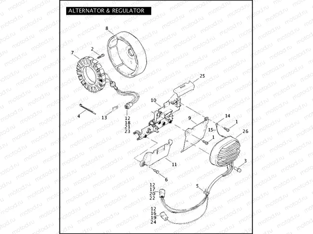 ALTERNATOR & REGULATOR
