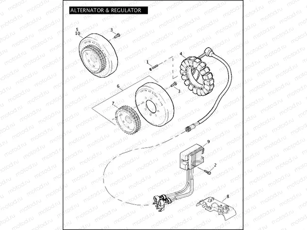 ALTERNATOR & REGULATOR