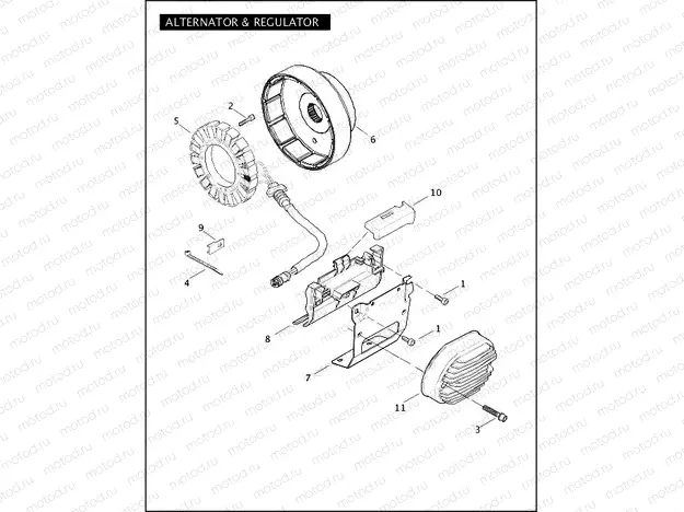 ALTERNATOR & REGULATOR
