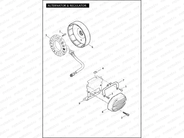 ALTERNATOR & REGULATOR