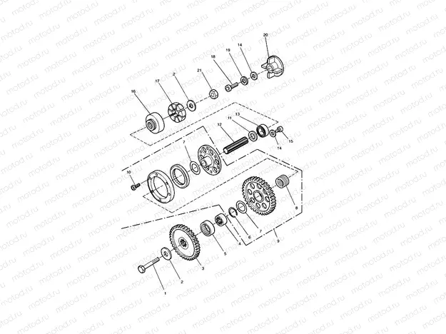 Alternator/ Starter Drive Gears