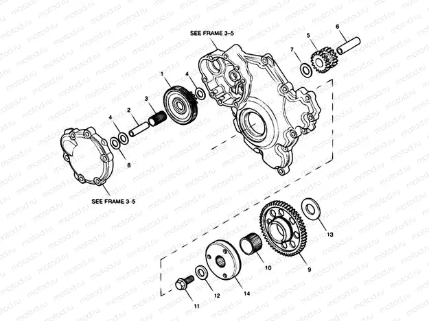Alternator & Starter Drive Gears