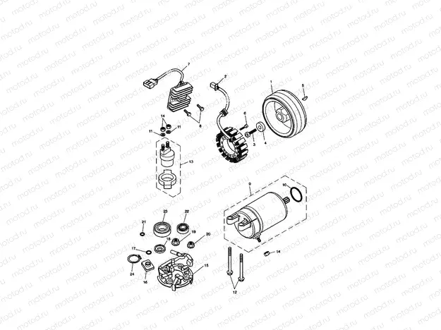 Alternator & Starter Motor