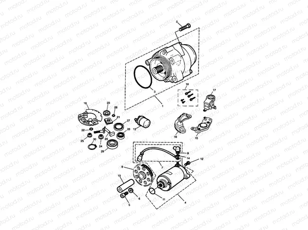 Alternator/Starter