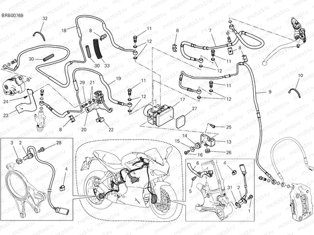 ANTILOCK BRAKING SYSTEM (ABS) [MOD:SS 950 S]