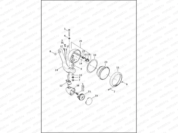 AUXILIARY / FOG LAMPS AND TURN SIGNAL, FRONT