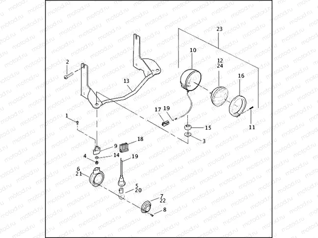 AUXILIARY/FOG LAMPS & FRONT TURN SIGNALS