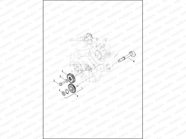 BALANCE SHAFT SUBASSEMBLY