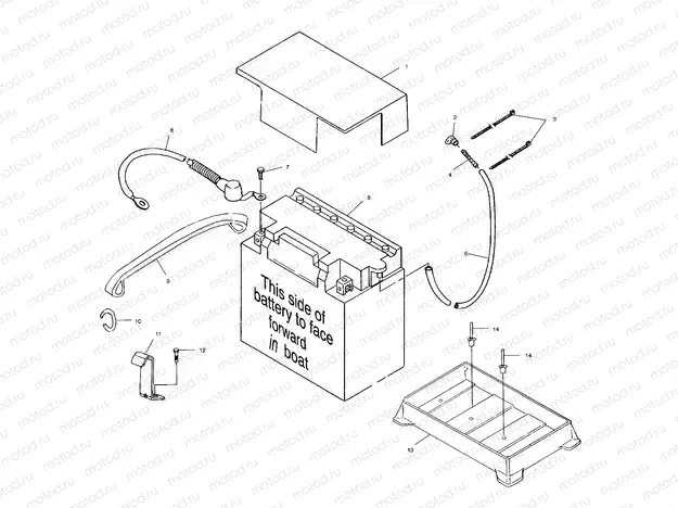 BATTERY BOX - I995095 (4951455145C002) | BATTERY BOX - I995095 (4951455145C002)