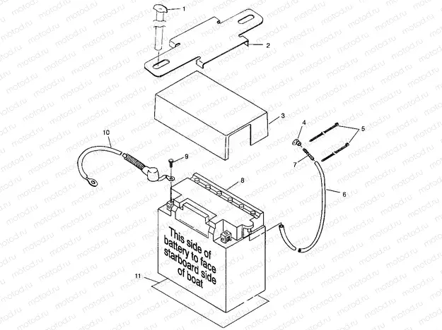 BATTERY BOX SLT 780 B964588 and  Intl. SLT 780 I964588 (4935683568B005) | BATTERY BOX SLT 780 B964588 and  Intl. SLT 780 I964588 (4935683568B005)