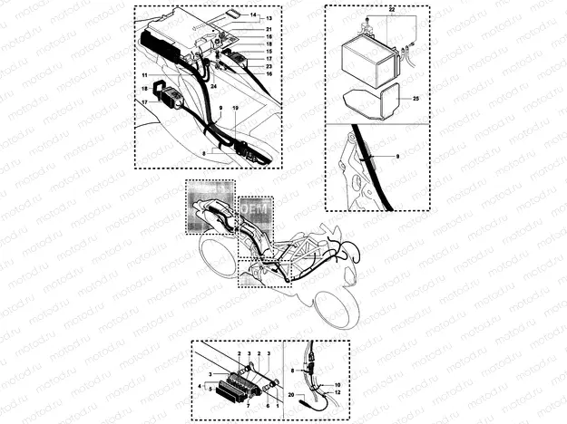 Battery - ECU