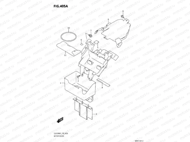 BATTERY HOLDER