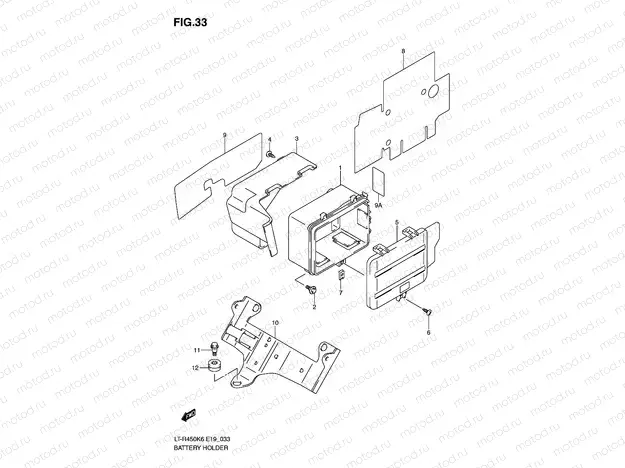 BATTERY HOLDER