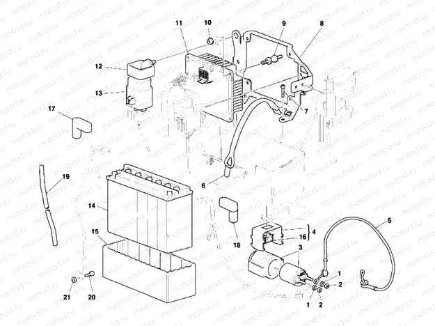 BATTERY » WIRING HARNESS
