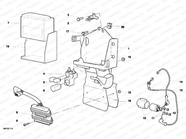 BATTERY » WIRING HARNESS