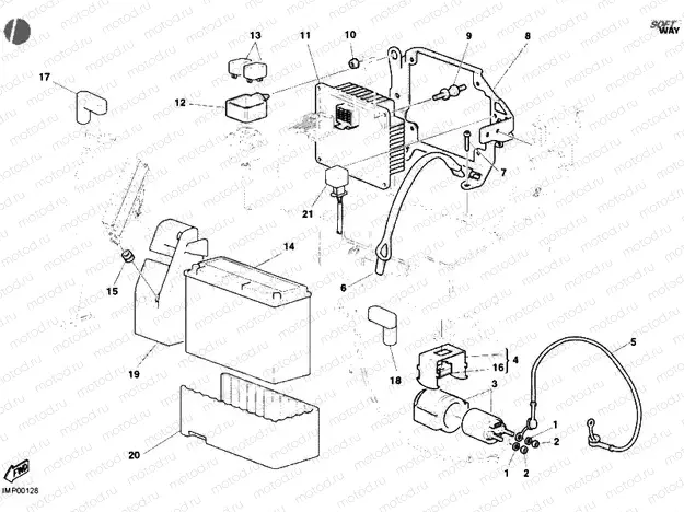 BATTERY » WIRING HARNESS