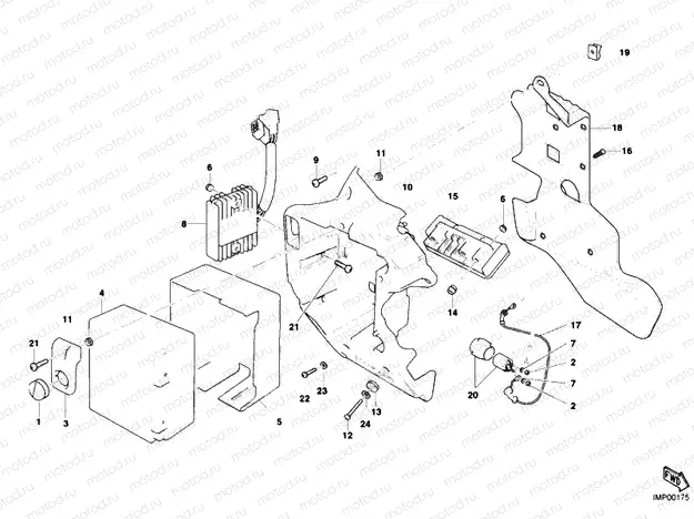 BATTERY » WIRING HARNESS