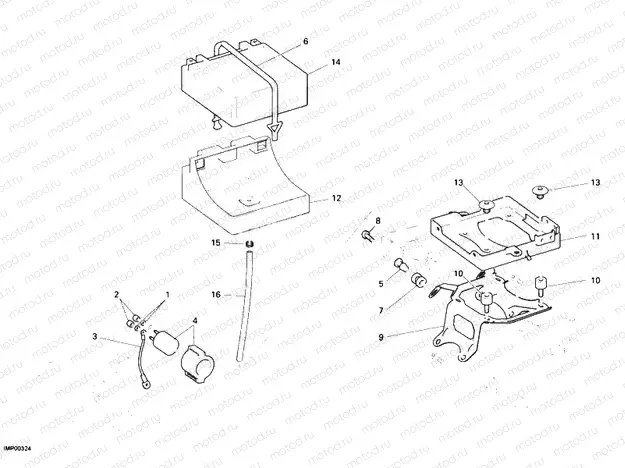 BATTERY » WIRING HARNESS