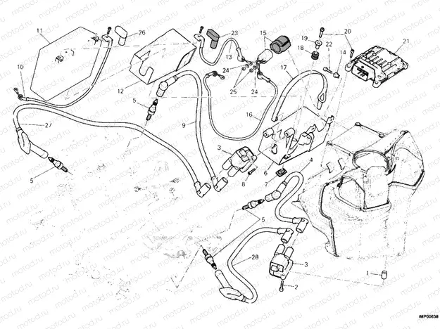 BATTERY » WIRING HARNESS