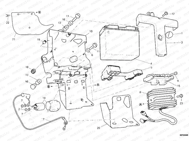 BATTERY » WIRING HARNESS