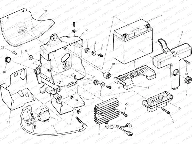 BATTERY » WIRING HARNESS