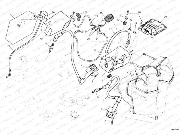BATTERY » WIRING HARNESS