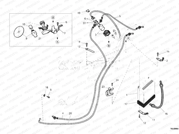 BATTERY » WIRING HARNESS