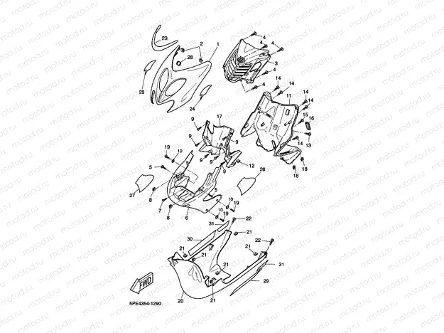 BEINVERKLEIDUNG