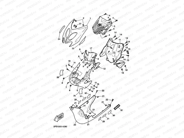 BEINVERKLEIDUNG