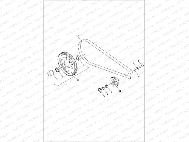 BELT AND SPROCKET