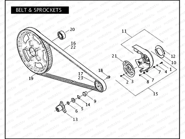 BELT & SPROCKETS