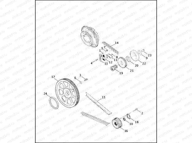 BELTS, CHAINS AND SPROCKETS