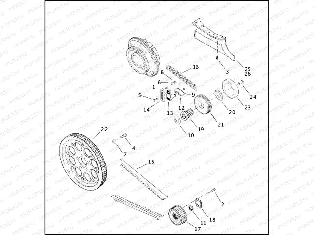 BELTS, CHAINS AND SPROCKETS