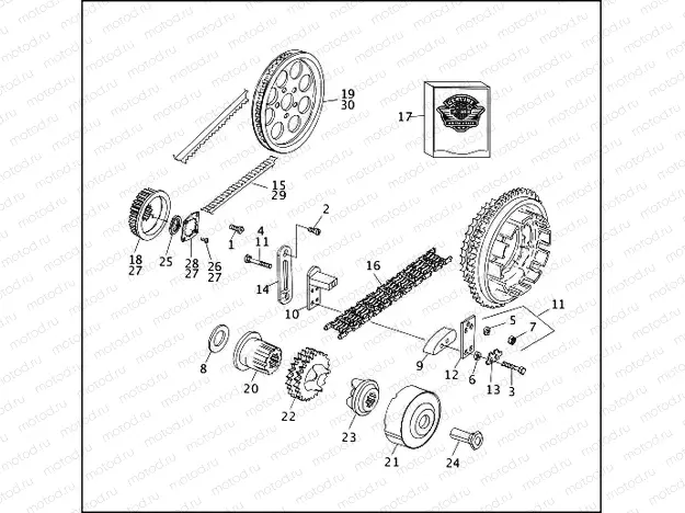 BELTS, CHAINS & SPROCKETS (1 OF 2)