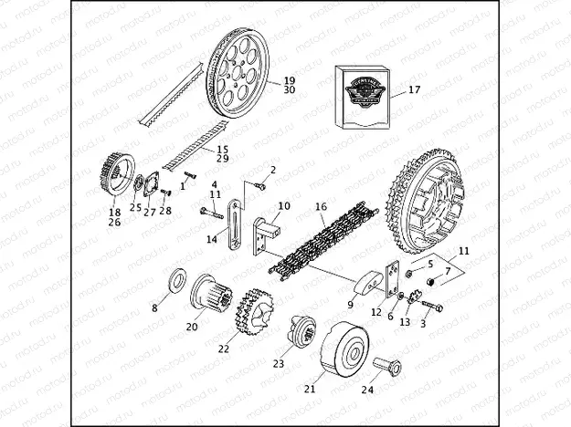 BELTS, CHAINS & SPROCKETS (1 OF 2)