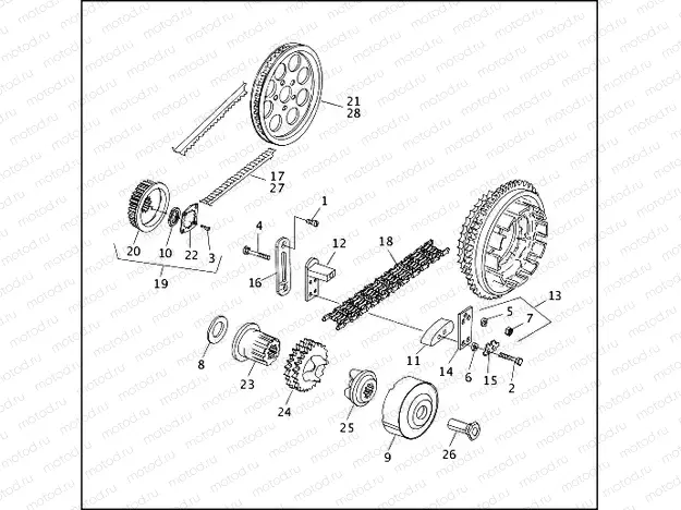 BELTS, CHAINS & SPROCKETS (1 OF 2)