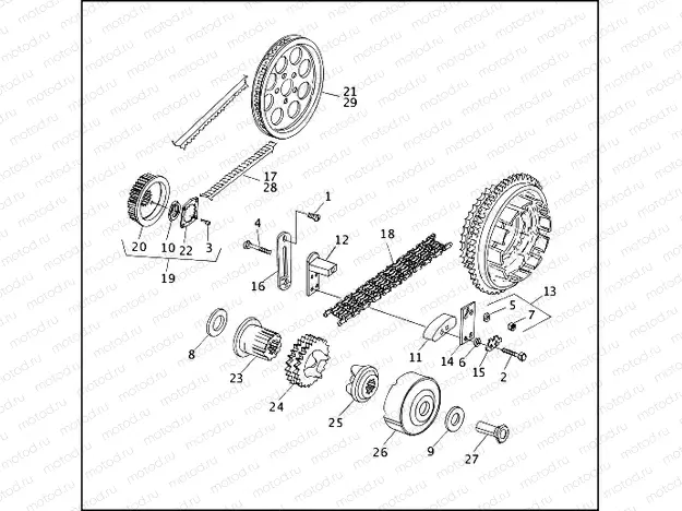 BELTS, CHAINS & SPROCKETS
